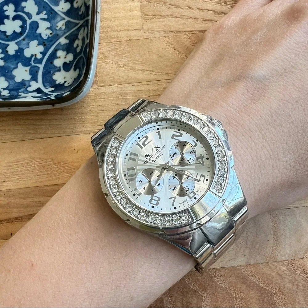 A/X American Exchange silver tone fashion watch
